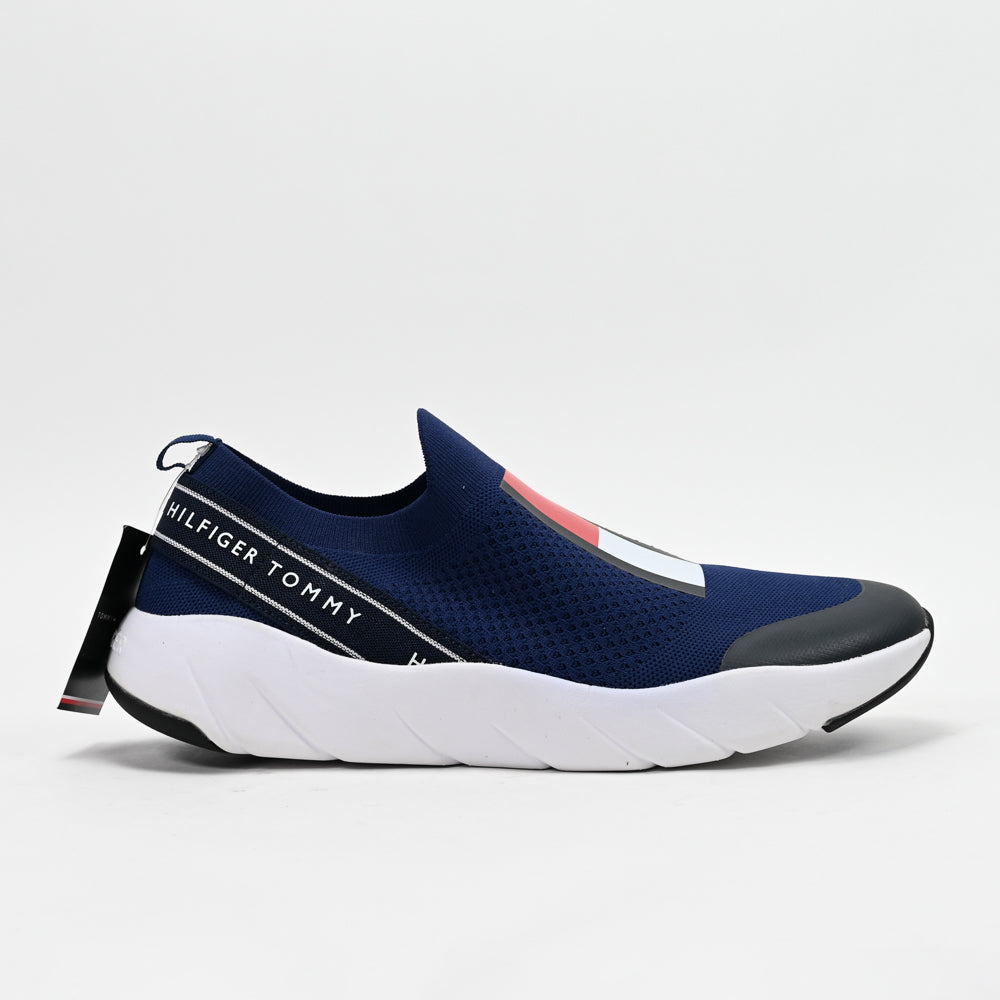 Tommy Hilfiger Low Cut Slip-On Sneakers T3A4-30418-0702800-BLUE 🔹+46