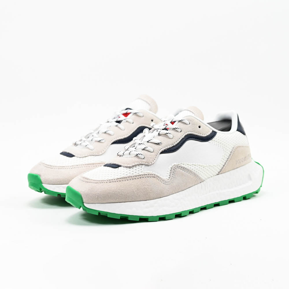Sneakers Tommy Hilfiger EM0EM01259-WHITE-GREEN  🇺🇸🔹️