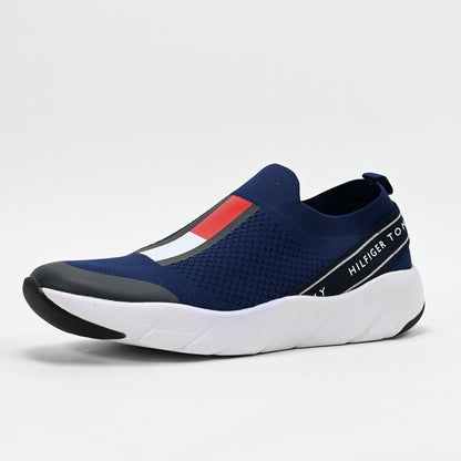 Tommy Hilfiger Low Cut Slip-On Sneakers T3A4-30418-0702800-BLUE 🔹+46