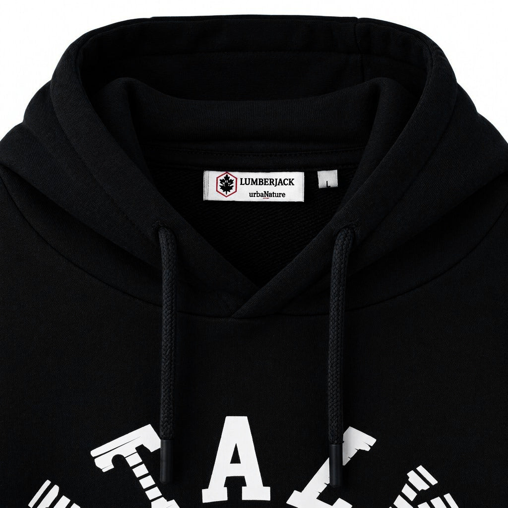 LUMBERJACK HOODIE LBJ-00204-BLK🇮🇹 🔹