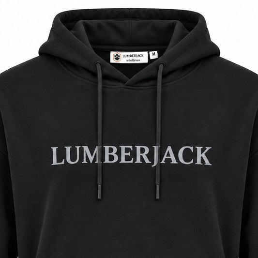 LUMBERJACK HOODIE LBJ-00202-BLK🇮🇹🔹