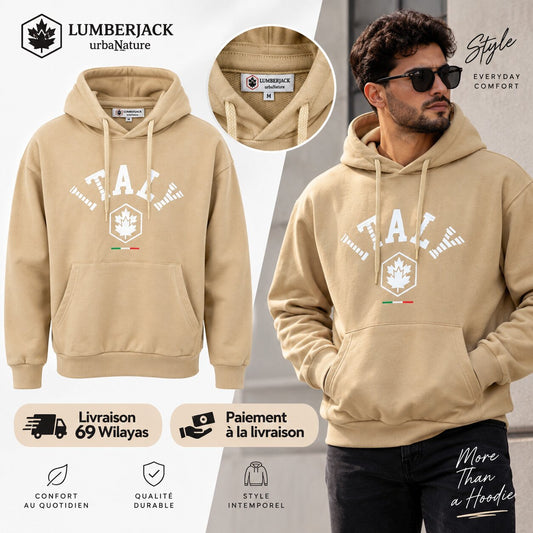 LUMBERJACK HOODIE LBJ-00204-LBR🇮🇹🔹