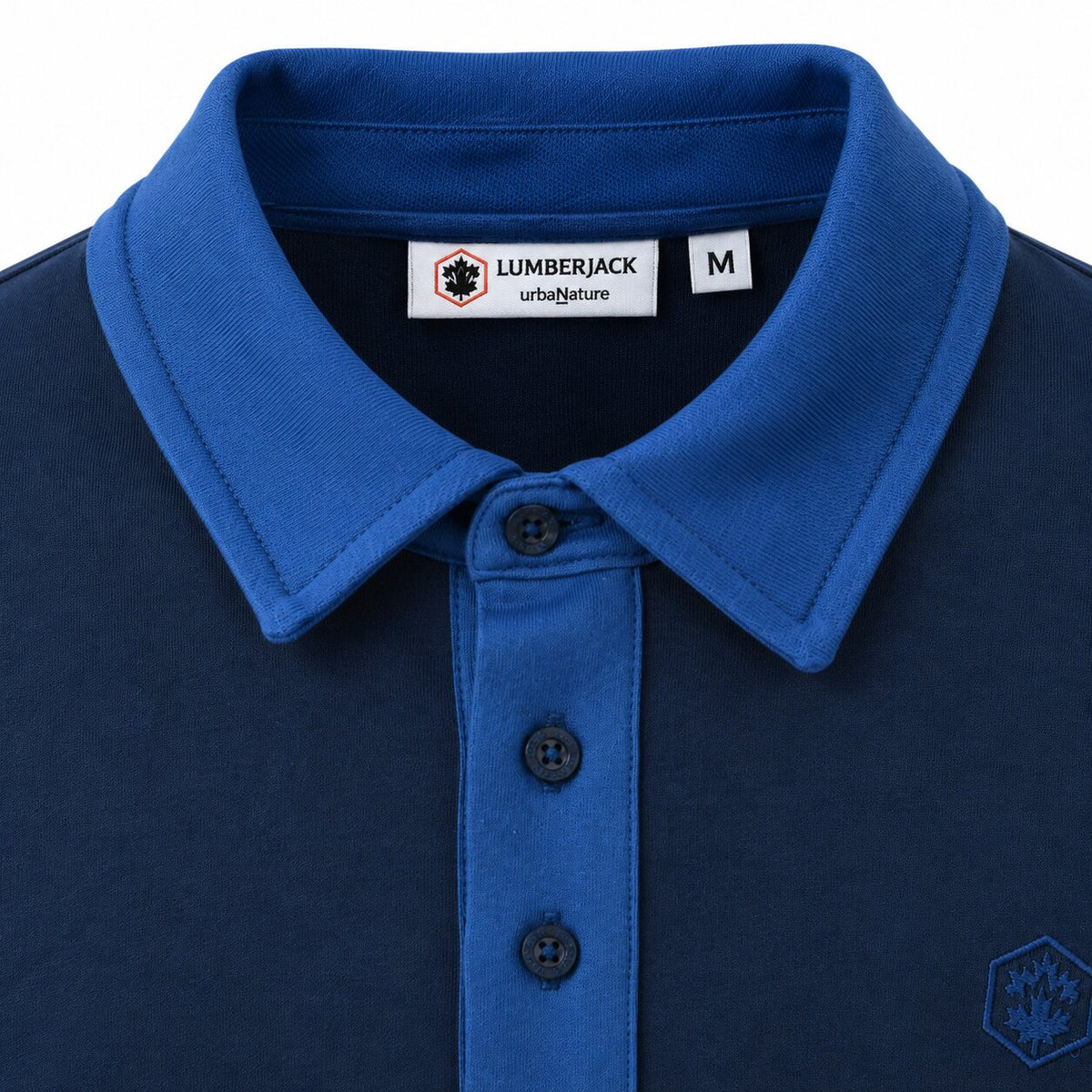 LUMBERJACK POLO LS LBJ-00507-NVY🇮🇹🔹
