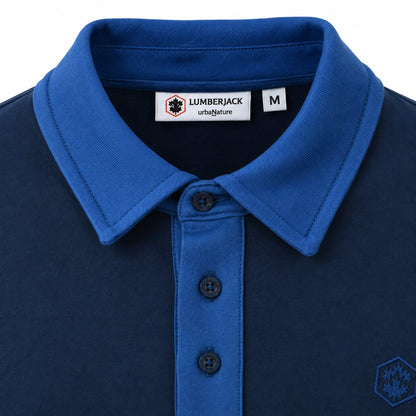 LUMBERJACK POLO LS LBJ-00507-NVY🇮🇹🔹