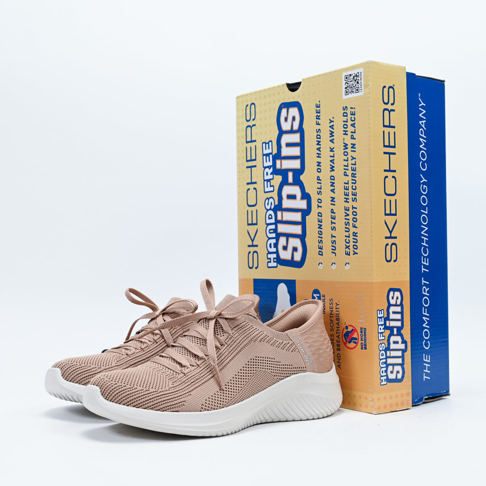 Skechers Ultra Flex 3.0 – Brilliant Path Slip-ins Sneakers 149710-TAN 💕