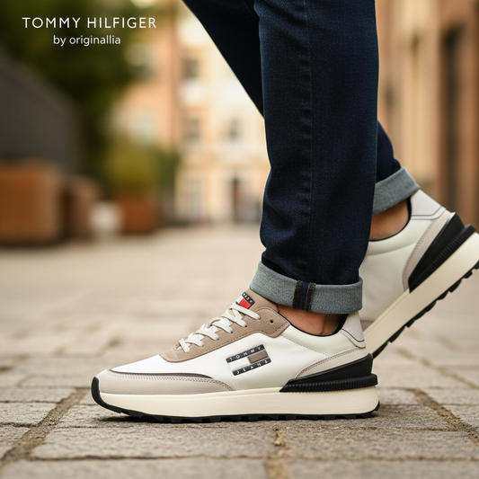 TOMMY HILFIGER MARRON CREME  EMOEMO-BIEGE-GRY🔹