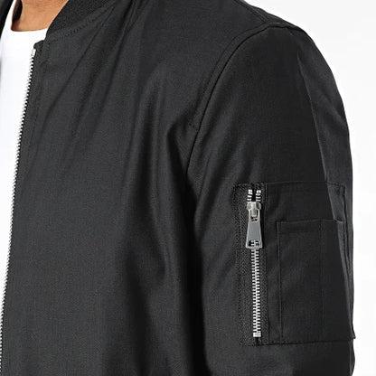 JACK & JONES BOMBER JOMER BOMBER BLACK 1