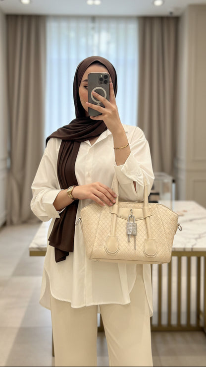 Sac SP 65298 FEMME chic BEIGE