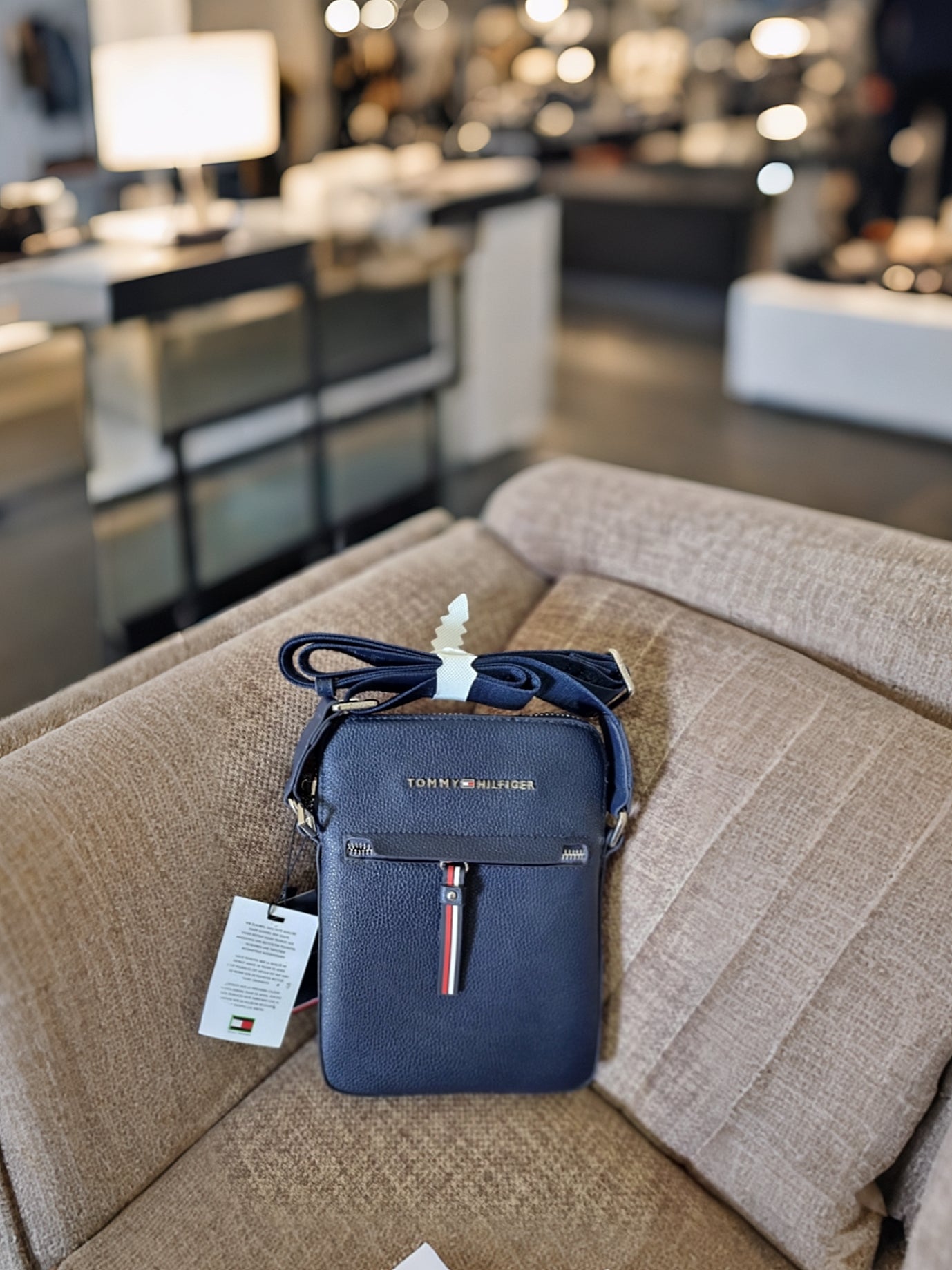 Sacoche sp TOMMY HILFIGER 🔵 REF: TM1036-4  BLEU 1