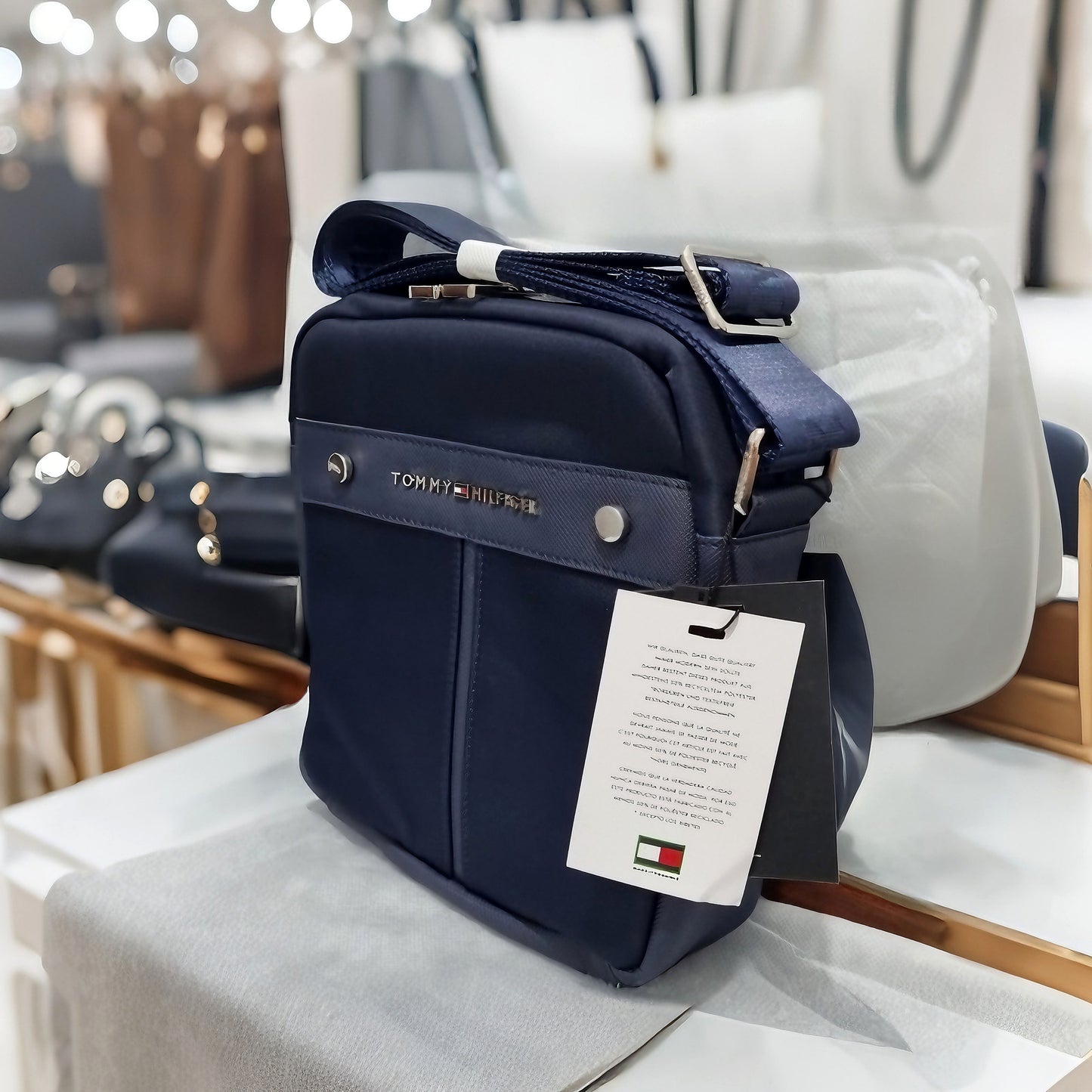 Sacoche sp TOMMY HILFIGER 🔵 REF: 0061 BLEU