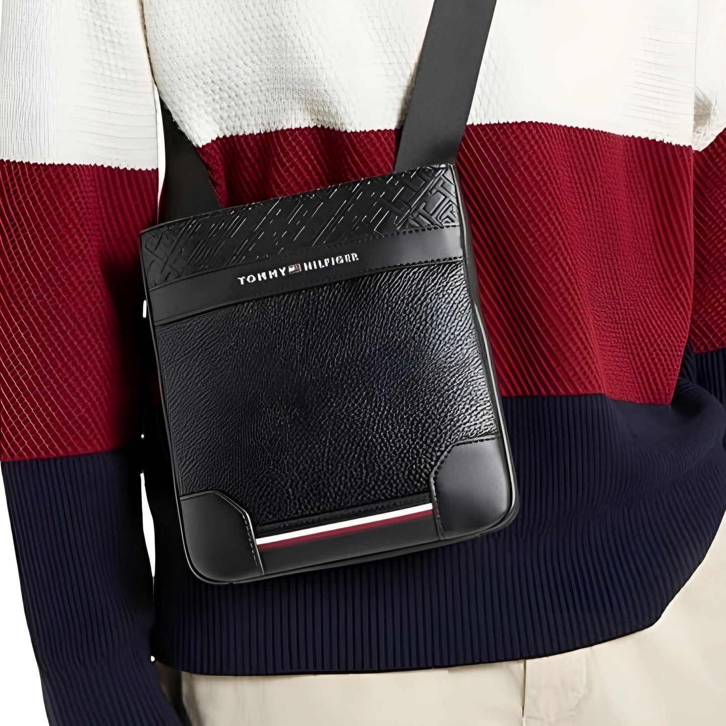 Sacoche sp TOMMY HILFIGER 1⚫️  REF: 6533 NOIR