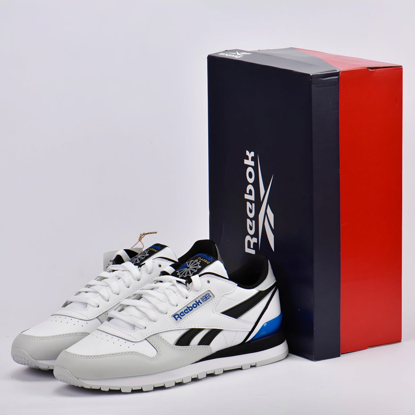 REEBOK CLASSIC LEATHER CLIP FTWWHT/PURGRY/VECB 100074394