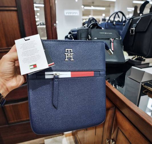 Sacoche sp TOMMY HILFIGER 🔵 REF: TM1046-3  bleu