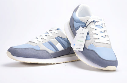 Sneakers Tommy Hilfiger FLAG LOW CUT LACE-UP SNEAKER DENIM/GREY. T3X9-33376-1693A58