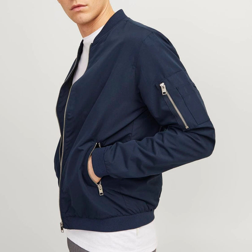 JACK & JONES BOMBER JOMER BLEU NUIT