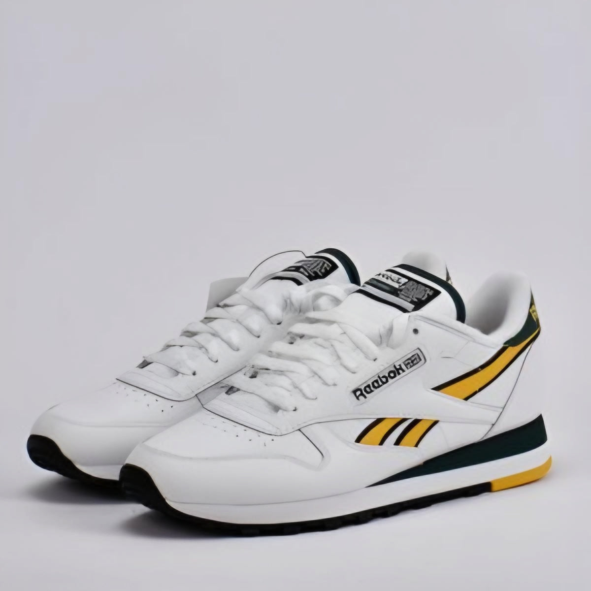 REEBOK CLASSIC LEATHER WHITE/GOLD/GREEN 100201079