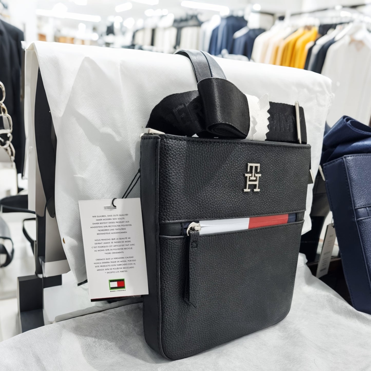 Sacoche sp TOMMY HILFIGER ⚫️ REF: TM1046-3  BLK