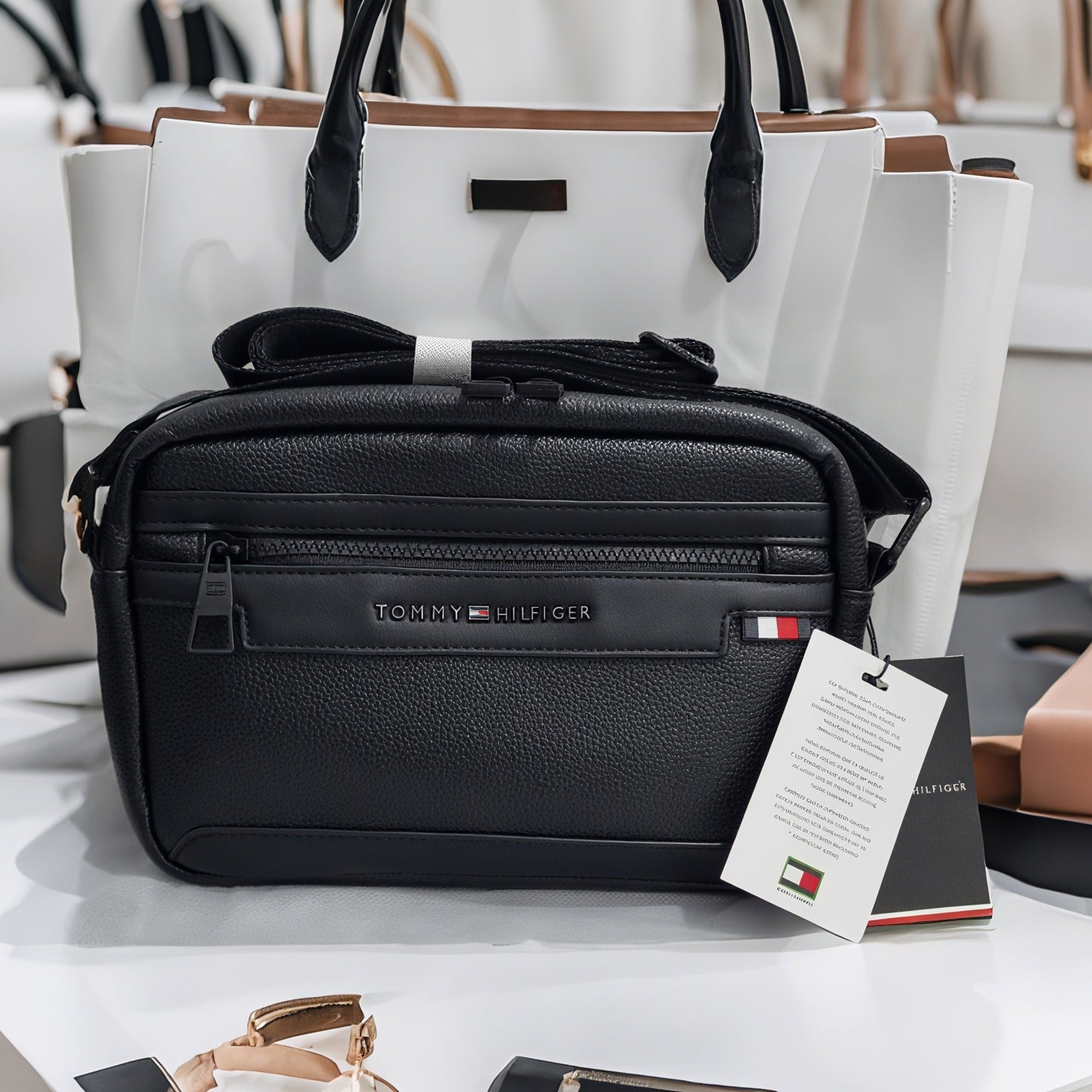 Sacoche sp TOMMY HILFIGER ⚫️ REF: 6332 BLACK
