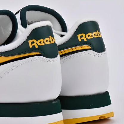 REEBOK CLASSIC LEATHER WHITE/GOLD/GREEN 100201079