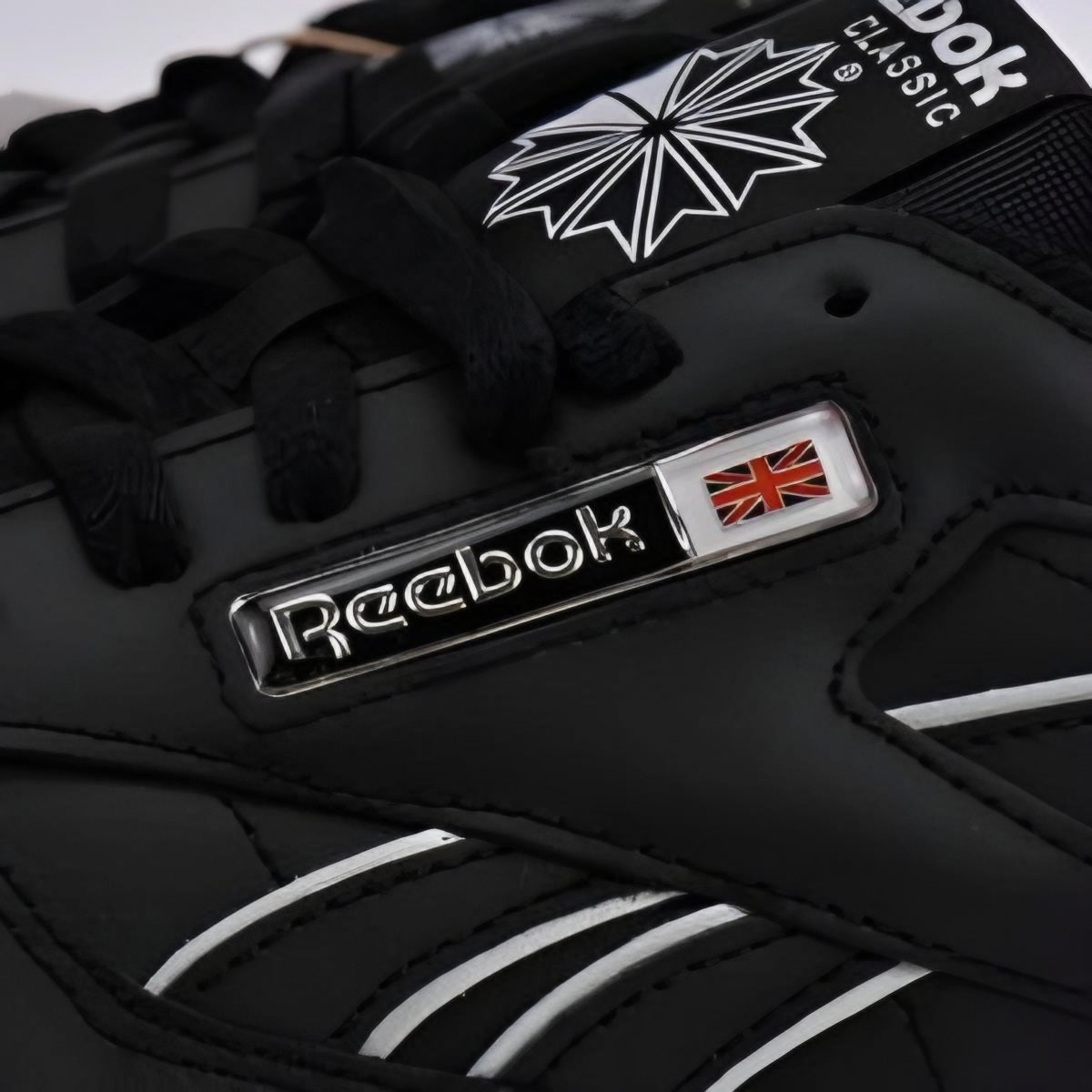 REEBOK CLASSIC LEATHER BLACK/BLACK/WHITE 100201124