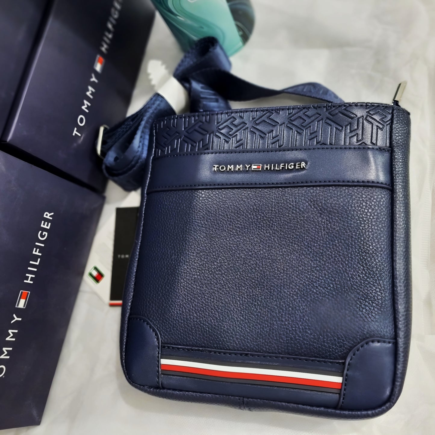 Sacoche sp TOMMY HILFIGER 1 🔵  REF: 6499 BLUE