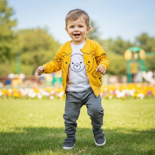 ENSEMBLE kaws 3pcs JAUNE sp  30123