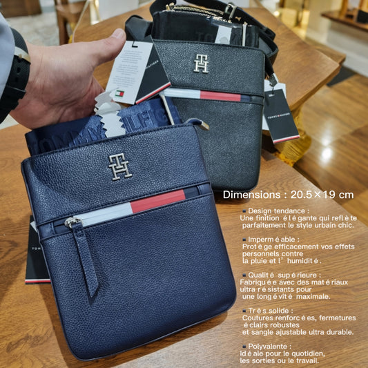 Sacoche sp TOMMY HILFIGER 🔵 REF: TM1046-3  bleu 2