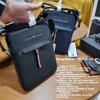 Sacoche sp TOMMY HILFIGER ⚫️ REF: TM1036-4  BLK 1