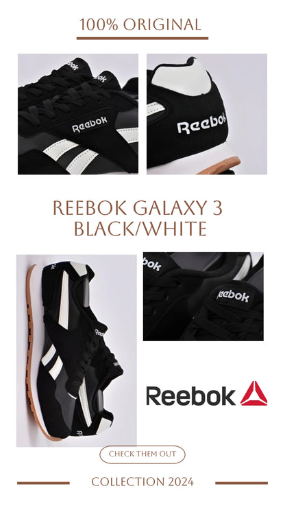 REEBOK GALAXY 3 BLACK/WHITE AR30115