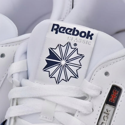 REEBOK CLASSIC LEATHER WHITE/WHITE/NAVY  100201123